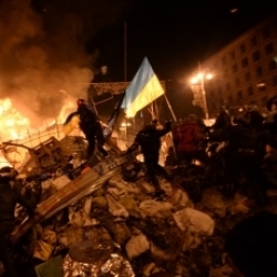 Барикади Євромайдану 18 лютого 2014